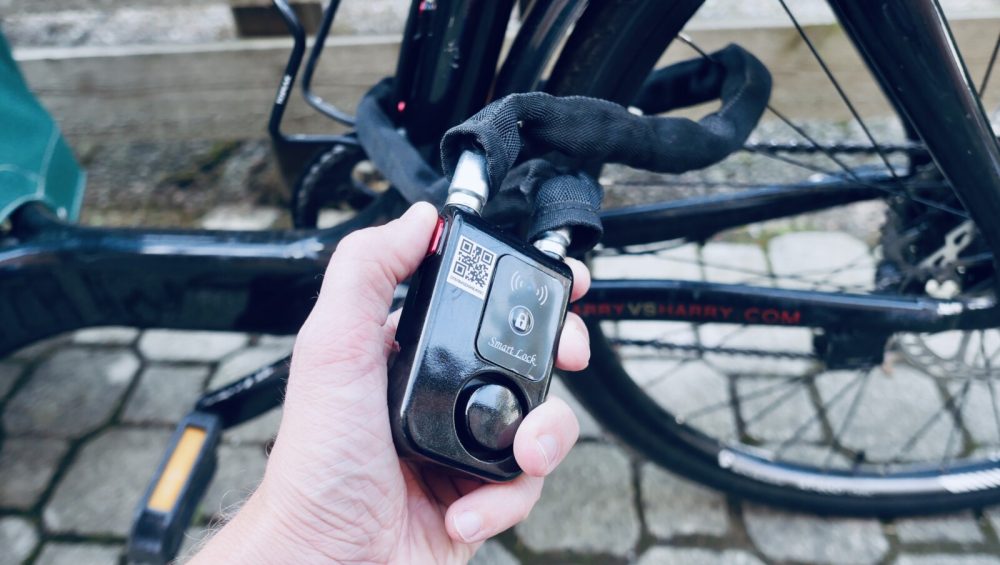 Smart bike lock system